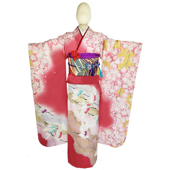 振袖 座立両用式1 – 明日櫻 